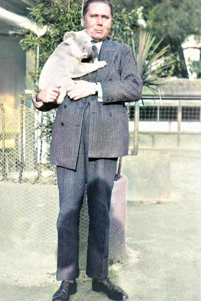 Wilfrid with Koala